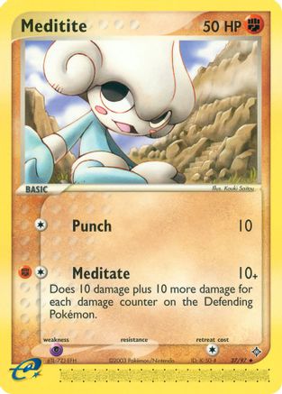 Meditite/97 - Dragon Reverse Holofoil