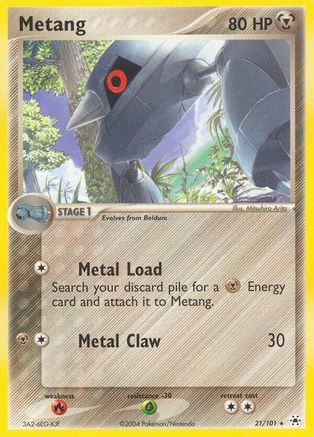 Metang - 21/101/101 - Hidden Legends Reverse Holofoil