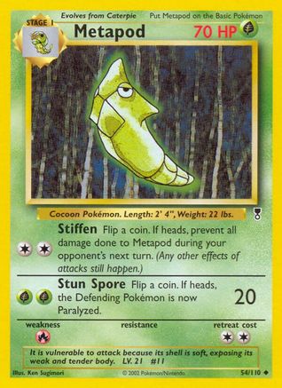 Metapod/110 - Legendary Collection Reverse Holofoil