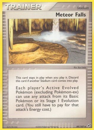 Meteor Falls/107 - Deoxys Reverse Holofoil