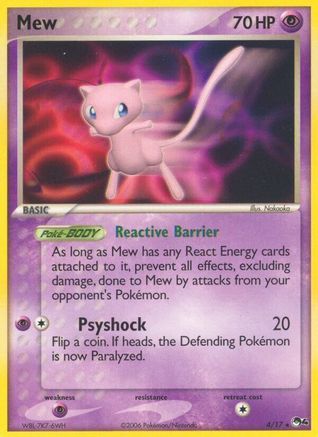 Mew/17 - POP Series 4 Holofoil