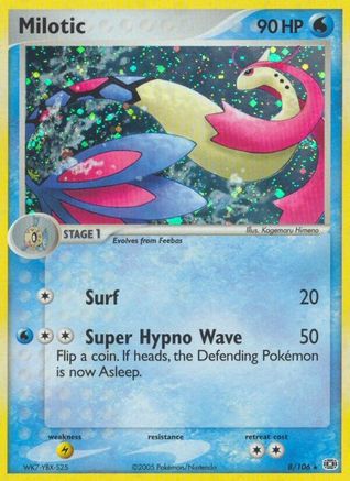 Milotic/106 - Emerald Holofoil