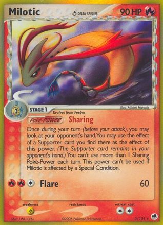 Milotic (Delta Species)/101 - Dragon Frontiers