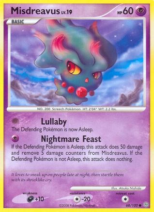 Misdreavus/100 - Stormfront Reverse Holofoil