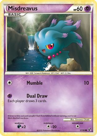Misdreavus/90 - Undaunted Reverse Holofoil