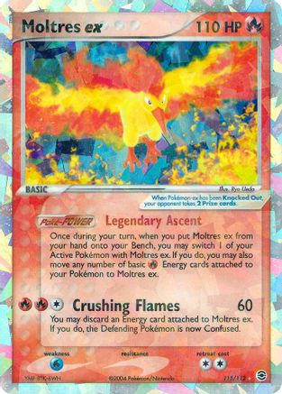 Moltres ex/112 - FireRed & LeafGreen