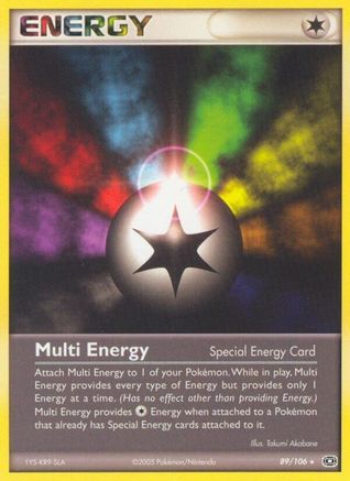 Multi Energy/106 - Emerald Reverse Holofoil