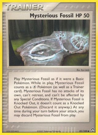 Mysterious Fossil/108 - Power Keepers