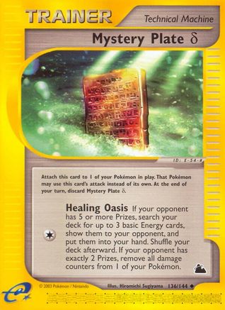 Mystery Plate Delta/144 - Skyridge