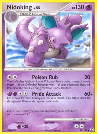 Nidoking/132 - Secret Wonders Reverse Holofoil