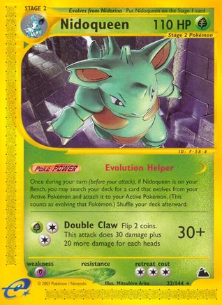 Nidoqueen (22)/144 - Skyridge