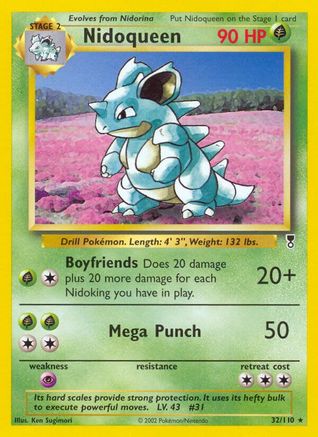 Nidoqueen/110 - Legendary Collection Reverse Holofoil