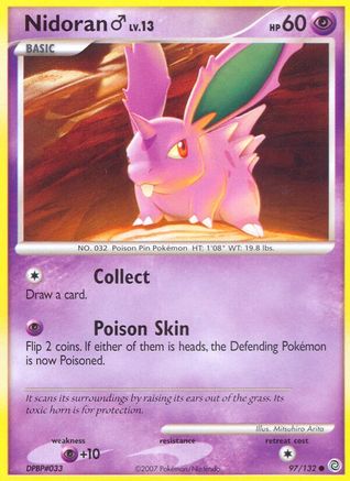 Nidoran M/132 - Secret Wonders