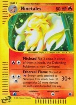 Ninetales (21)/165 - Expedition Reverse Holofoil