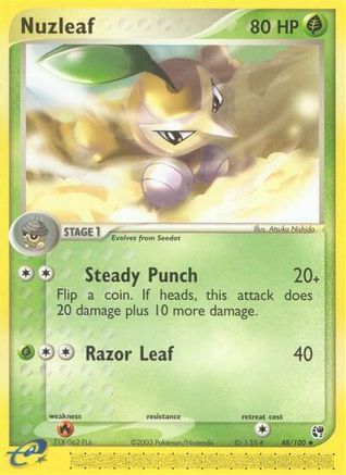Nuzleaf - 48/100/100 - Sandstorm