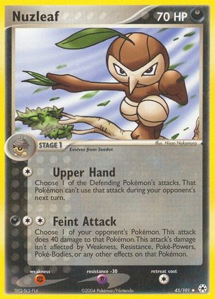 Nuzleaf/101 - Hidden Legends Reverse Holofoil