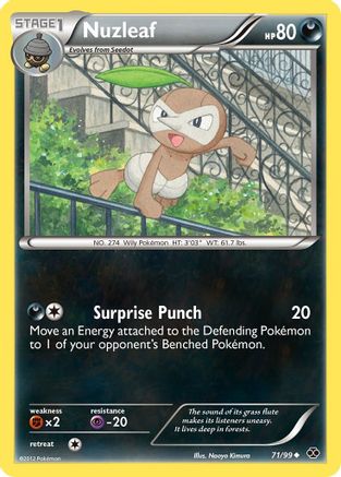 Nuzleaf/99 - Next Destinies Reverse Holofoil