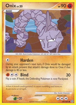 Onix/100 - Stormfront Reverse Holofoil