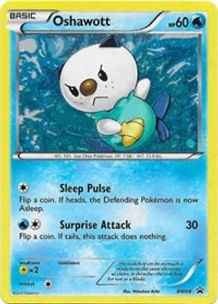 Oshawott - BW08/101 - Black and White Promos Holofoil