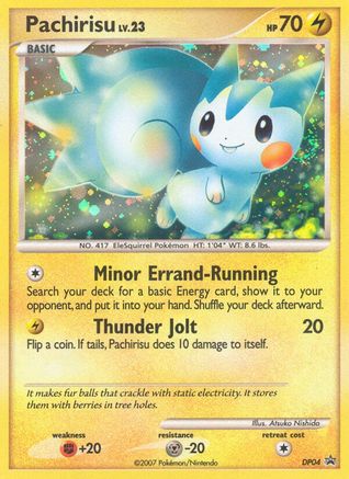 Pachirisu - DP04/56 - Diamond and Pearl Promos Holofoil