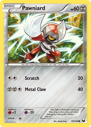 Pawniard/108 - Dark Explorers Reverse Holofoil