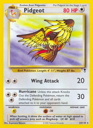 Pidgeot/110 - Legendary Collection Reverse Holofoil