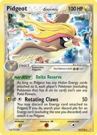 Pidgeot (Delta Species)/110 - Holon Phantoms Holofoil
