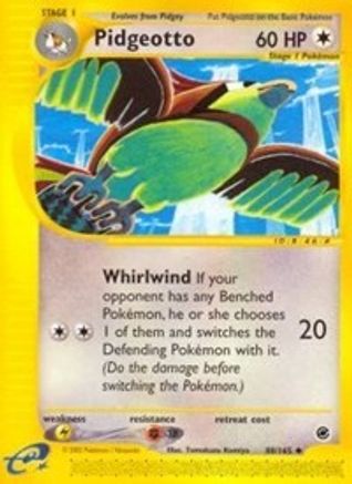 Pidgeotto/165 - Expedition Reverse Holofoil