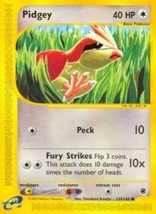 Pidgey/165 - Expedition Reverse Holofoil
