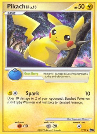 Pikachu/17 - POP Series 6 Holofoil