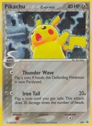 Pikachu (Delta Species) - 035 (Value Pack)/40 - Nintendo Promos