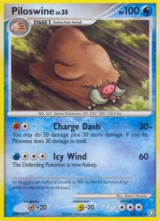 Piloswine/146 - Legends Awakened Reverse Holofoil