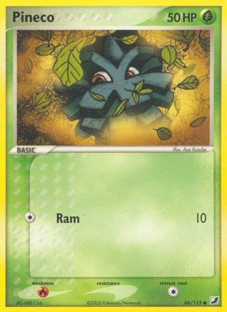 Pineco/115 - Unseen Forces Reverse Holofoil