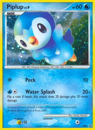 Piplup - DP03/56 - Diamond and Pearl Promos Holofoil