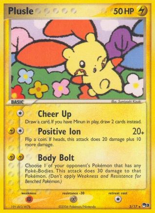 Plusle/17 - POP Series 3 Holofoil