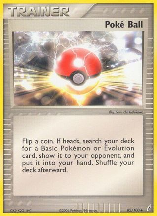 Poke Ball/100 - Crystal Guardians Reverse Holofoil
