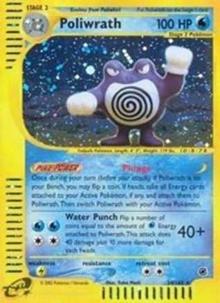 Poliwrath (24)/165 - Expedition Holofoil