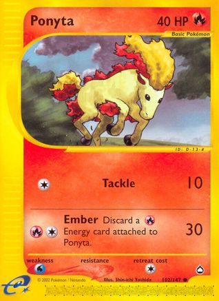 Ponyta/147 - Aquapolis