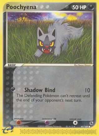 Poochyena - 65/109/109 - Ruby and Sapphire