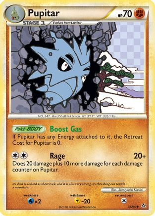 Pupitar (38)/95 - Unleashed Reverse Holofoil