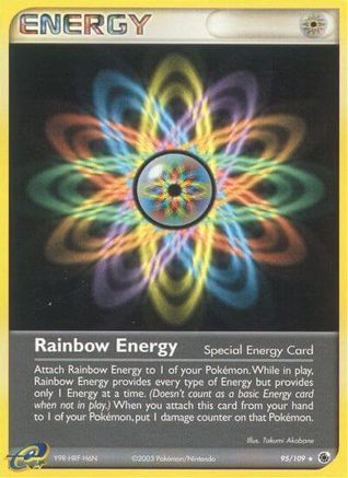 Rainbow Energy/109 - Ruby and Sapphire Reverse Holofoil