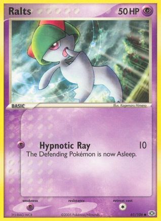 Ralts/106 - Emerald Reverse Holofoil