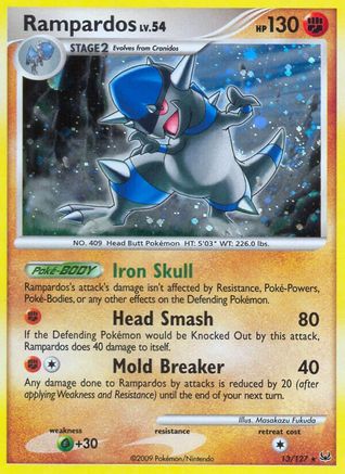 Rampardos/127 - Platinum Reverse Holofoil