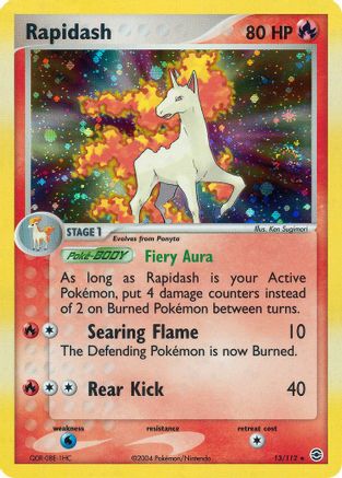 Rapidash/112 - FireRed & LeafGreen Reverse Holofoil