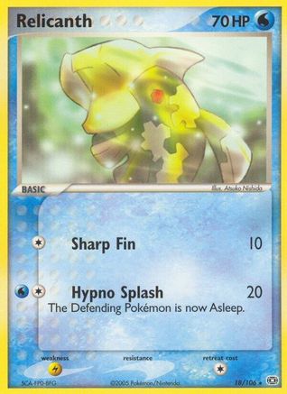 Relicanth/106 - Emerald Reverse Holofoil