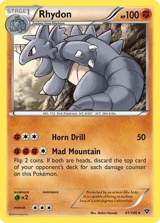 Rhydon/146 - XY Base Set Reverse Holofoil