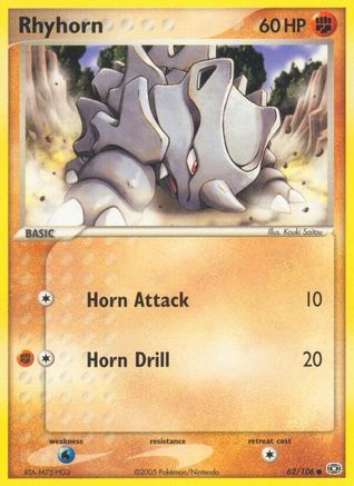 Rhyhorn/106 - Emerald