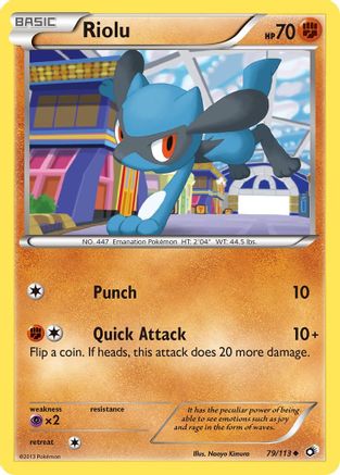 Riolu/113 - Legendary Treasures