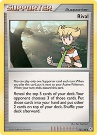 Rival/130 - Diamond and Pearl Reverse Holofoil