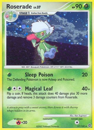 Roserade/132 - Secret Wonders Reverse Holofoil